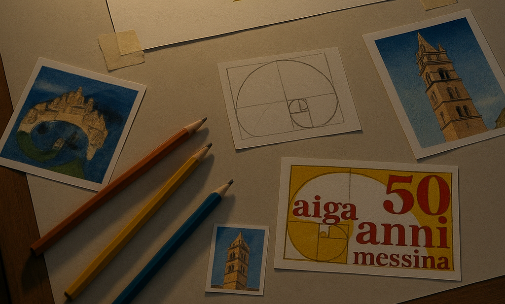 AIGA Messina 50th Anniversary – Institutional Branding, Tradition & Future